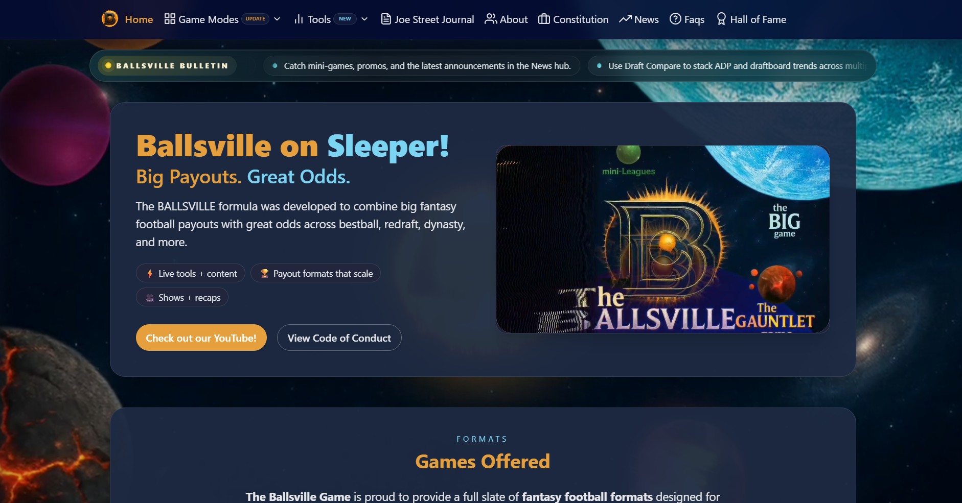 Ballsville The Game